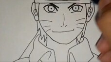 NARUTO 6 SPEED DRAWING #BESTOFBEST