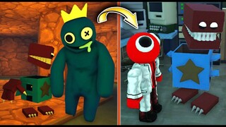 😱Blue ENGAÑADO por Boxy Boo! Rainbow Friends Vs Project Playtime! Roblox!