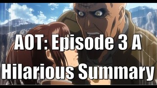 ( unhelpful recap ) Attack on Titan Episode 3: Titans, Tantrums, and Terrible Table Manners!