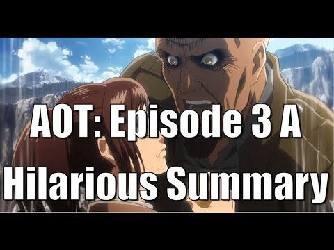 ( unhelpful recap ) Attack on Titan Episode 3: Titans, Tantrums, and Terrible Table Manners!