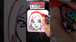 How to Draw SAKURA in 30 Seconds