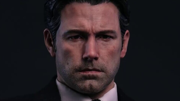1/4 Bruce Wayne (Ben Affleck) full body portrait video~