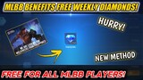 HOW TO GET FREE WEEKLY DIAMONDS FROM MOONTON!? MLBB BENEFITS FREE DIAMONDS FOR ALL! MOBILE LEGENDS
