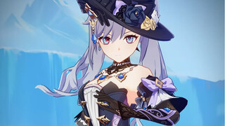 Aqing looks really good in Navia's clothes!