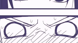 [Naruto and Sasuke comic] When the two pillars competed with Naruto in biting straws...
