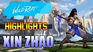 XIN ZHAO HIGHLIGHTS - WILD RIFT CLOSED BETA