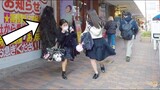Best of Bushman in japan 2022 , loudest school girls screaming 8min of loud screaming