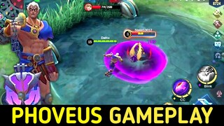 NEW HERO PHOVEUS GAMEPLAY || MOBILE LEGENDS BANG BANG