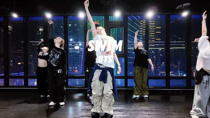 Bài hát này của BTS tôi cho điểm tuyệt vời: “Swim – BTS (Bangtan Boys)” #biênđạoThiênBảo