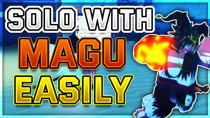 [GPO] How To SOLO Dungeons with Magu EASILY! (Update 5 Tutorial)