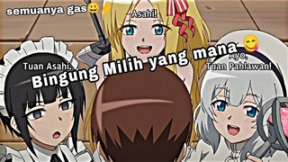 Akhirnya Asahi punya Harem 😃 || Jedag Jedug anime