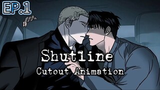 Shutline Cutout Animation. [EP.1] #Shutline #bl #omg #anime