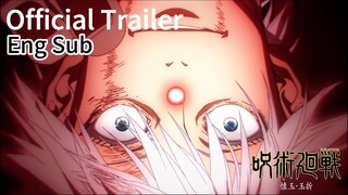 Jujutsu Kaisen Season 2 PV 2 | Official Trailer English Sub | OP: "Ao no Sumika" by Tatsuya Kitani