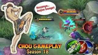 Cara gendong team pakai Chou di meta baru! Tanpa item jungle, tapi unggul 5 level dari musuh | MLBB