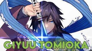 GIYUU TOMIOKA | DEMON SLAYER (REVIEW SKILLS AND COMBOS)