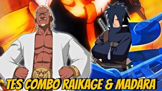 COMBO AIR & LISTRIK! Coba DUO NIINJA TAIJUTSU RAIKAGE AI & MADARA B13 - BATTLE KONOHA HVN