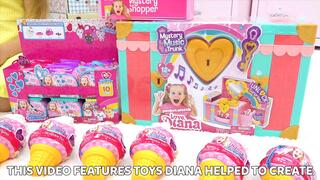 DIANA AND FRIENDS PLAYS DIANAS TOYS