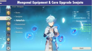 Mengenal Equipment & Cara Upgrade - Senjata Genshin Impact #3