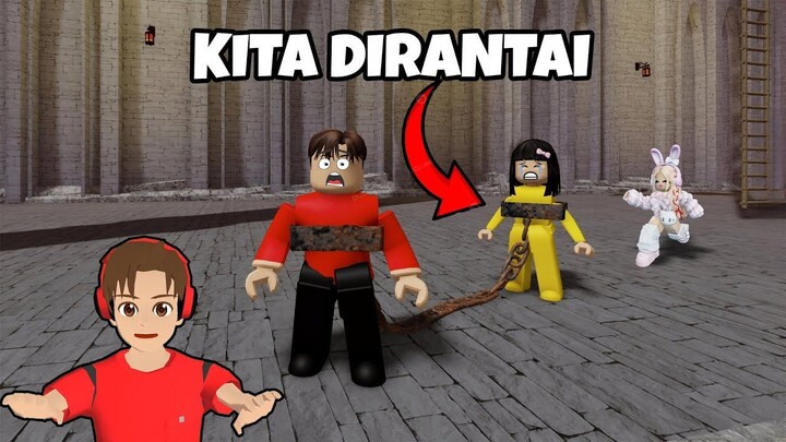 Yuta Dirantai Bareng Atom, Mio Dirantai Bareng Baby Celine  ROBLOX
