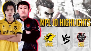 ONIC REVERSE SWEEP | ONIC ESPORTS vs ALTER EGO MPLD ID Highlights Season 13