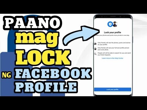 IBANG PARAAN KUNG PAANO MAG LOCK NG FACEBOOK PROFILE 2022 OTHER WAY TO LOCK FACEBOOK PROFILE