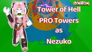 PRO TOWERS | Roblox Tower of Hell | Tagalog | Cookie Queen Play