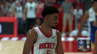 NBA2K22 I FULL GAME HIGHLIGHTS I WARRIORS VS ROCKETS  I NBA Regular Season I January 31, 2022