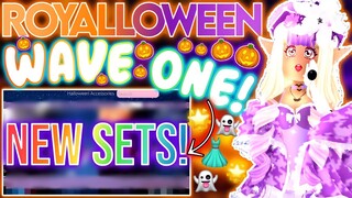WAVE ONE OF ROYALLOWEEN IS IN ONE WEEK!!! ROBLOX Royale High Royalloween Update News