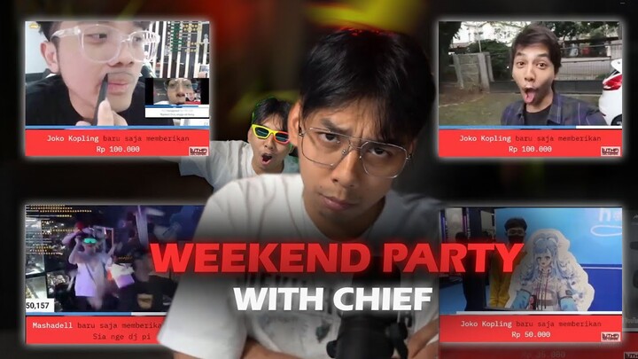 Random Mediashare bersama Chief V di hari weekend party