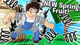 I UNLOCKED SPRING 2.0 AND ITS INSANELY OP!  Roblox Blox Fruits