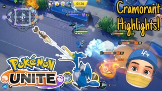 Cramorant Unite Move Highlights - Pokemon Unite Nintendo Switch