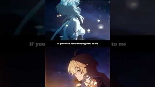 traveler's mirroring scenes | genshin impact #aether #lumine