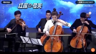 Ouyang Nana bất ngờ xuất hiện tại buổi hòa nhạc "Đại chiến Titan" OP "Red Lotus Bow and Arrow", và k