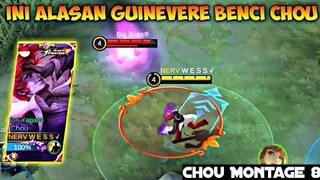 Alasan Guinevere Benci Chou! Chou Montage #8 in ASIAN SERVER | Mobile Legends : Bang-Bang