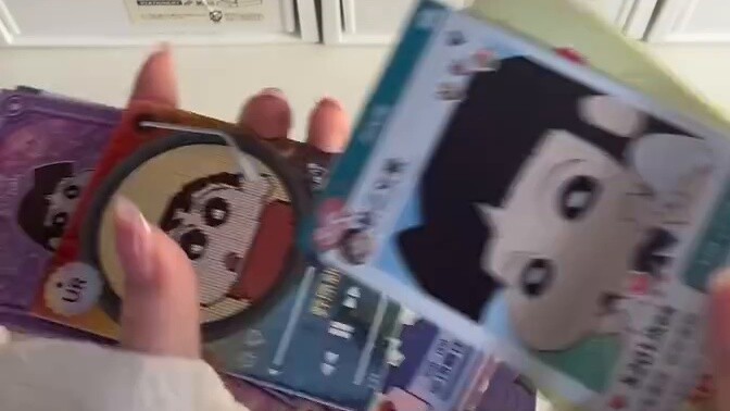 Nacha Unboxing Kartu Kecil Crayon Shin-chan｜Tindak lanjutnya saya merasa biaya ongkos kirim 5r untuk