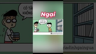 Ngại #nhatvl #truyentranh #comics #truyentranhhaihuoc