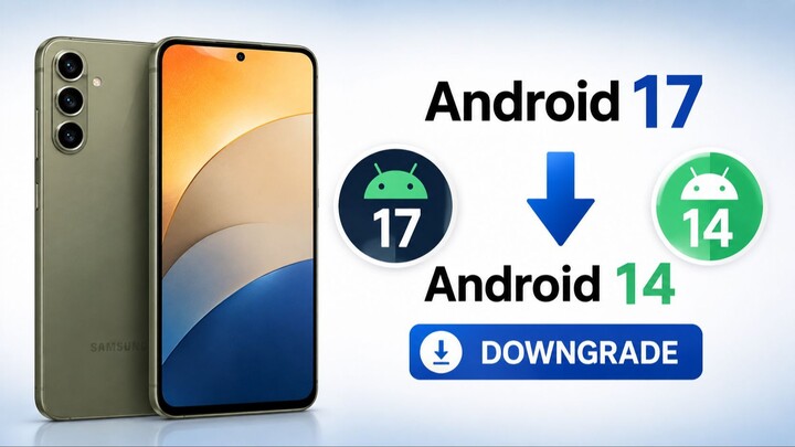 Android 17 to Android 14 Downgrade — Full Tutorial (No Data Loss)