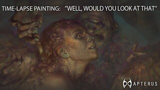 Time-lapse painting: 'WELL, WOULD YOU LOOK AT THAT'