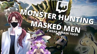 Sussy Khezu vs Masked Sidekick! MONSTER HUNTER RISE VTUBER PLAYTHROUGH