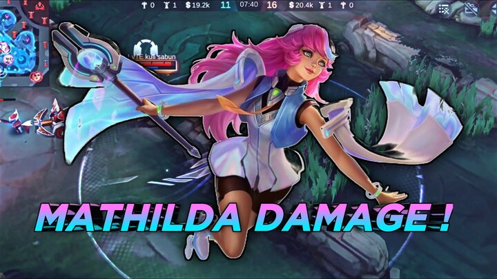 MATHILDA ROAM, SEKALI PUTAR MUSUH AUTO SALTING ! - MLBB