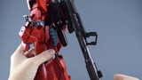 [Comment on head and foot] Red has horns? ! Bandai Tmall Limited PG Unicorn Gundam China Red Color G