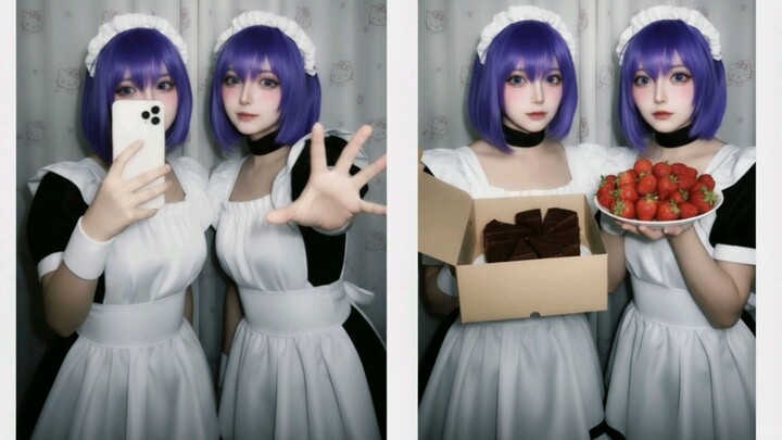 Kaede x Suzu Cosplay 💜💜