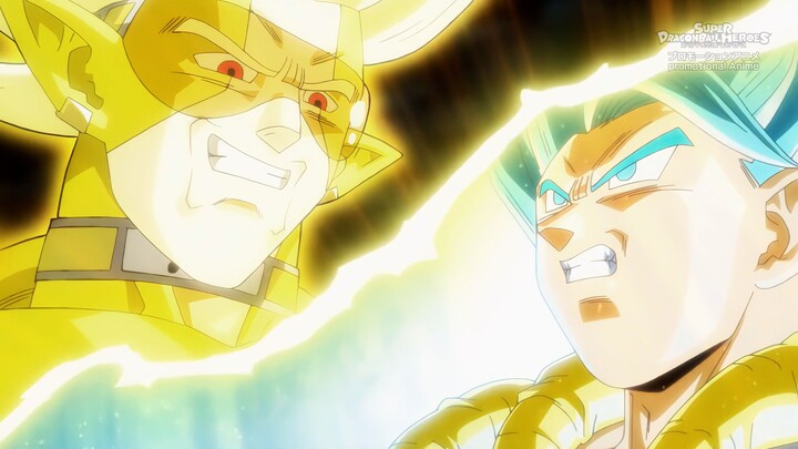 [Super Dragon Ball Heroes] Ultra-Blue Gogeta vs. Ultimate Haze!