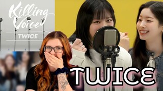 Twice: Reaction to Dingo Killing Voice - Kinda Speechless