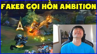 Phản ứng của Ambition khi tiếp tục bị Faker gọi hồn, Làm ảo thuật tại giải đấu với Ornn