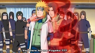 Minato was disappointed to see Fugaku betraying Konoha - Minato vs Fugaku