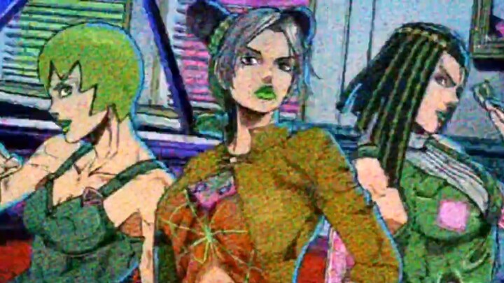 (Investasi ulang) JOJO Stone Ocean op "stone ocean" versi 8bit (teks bahasa Mandarin dan Jepang)