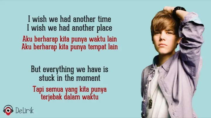 Stuck In The Moment - Justin Bieber (Lirik Lagu Terjemahan)
