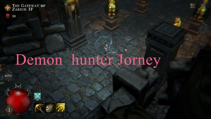 The Gateway of Zarium 1F-Forgotten Temple-Demon HunterJourney-DarkThrone-:The Queens Ris