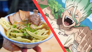 I FINALLY made Dr.Stone Foxtail Millet Ramen!